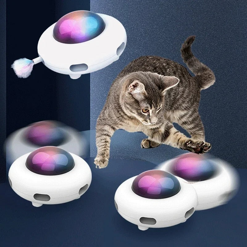 ufo smart cat toy