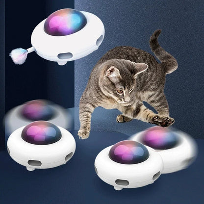 ufo smart cat toy