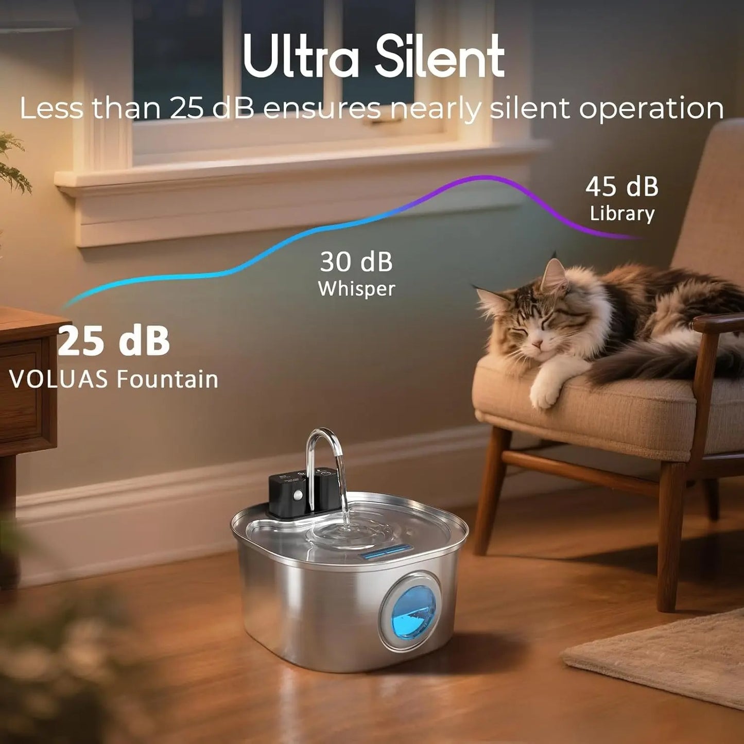 automatic water dispenser for cats and dogs